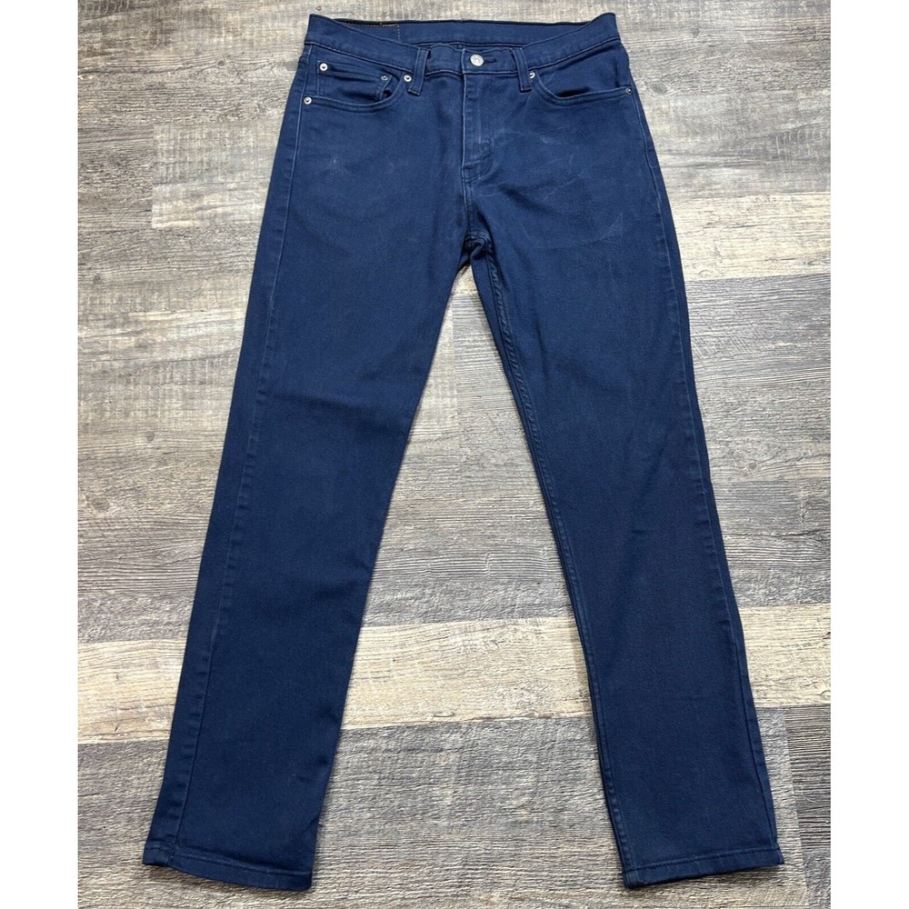 Levi's Men's 511 Dark Blue Wash Denim Jeans Size 32Wx32L